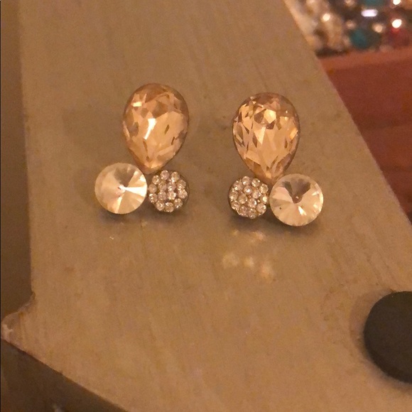 Cluster earrings - Picture 2 of 7